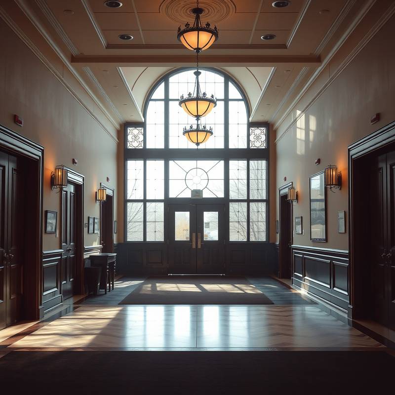 Foto van de foyer van Toneelschool De Magie.