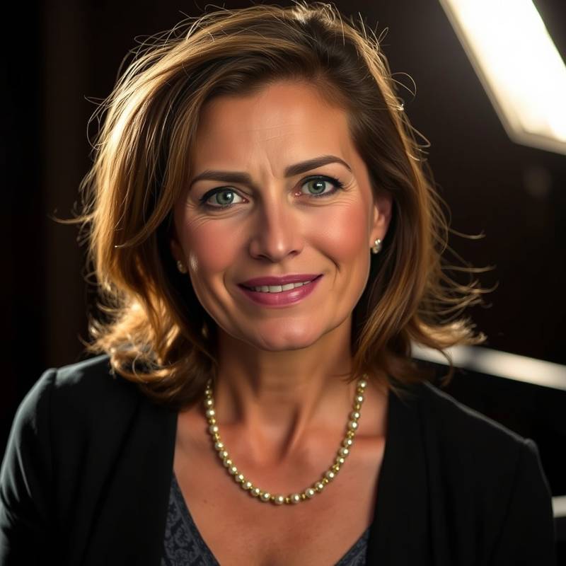 Portretfoto van Isabella Rossi, oprichtster van Toneelschool De Magie.